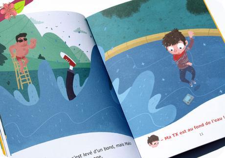 Quand Malo tombe à l’eau de Sidonie Van Den Dries et Aviel Basil - Tu lis je lis - Bayard Poche