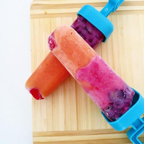 Friandises glacées 3 couleurs au Yogourt