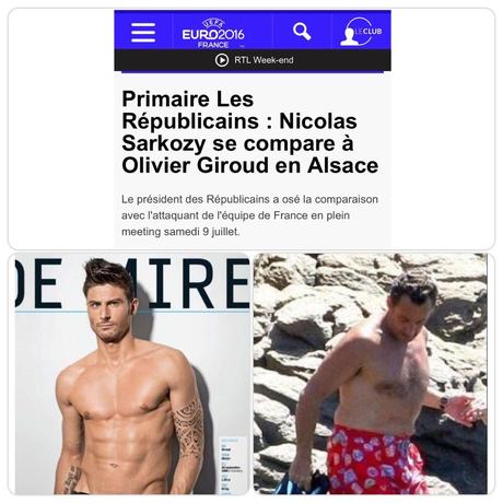 Alsace : Sarko se compare à Giroud