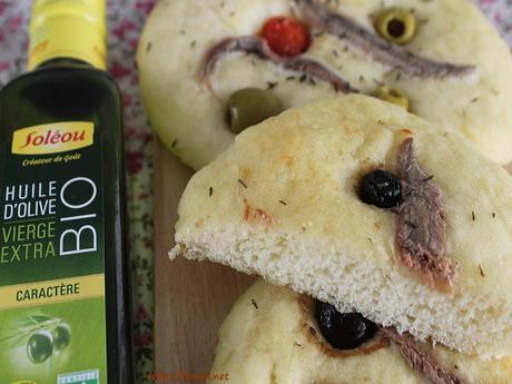 Focaccia garnie