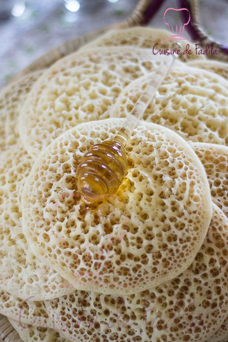 Crèpes marocaine (baghrir): recette Crèpes marocaine (baghrir),