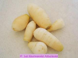 Navets marteaux, consoude et capucine à l'asiatique (Vegan)