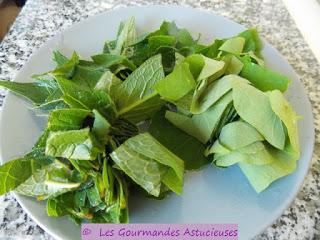 Navets marteaux, consoude et capucine à l'asiatique (Vegan)