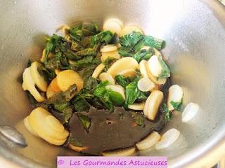 Navets marteaux, consoude et capucine à l'asiatique (Vegan)