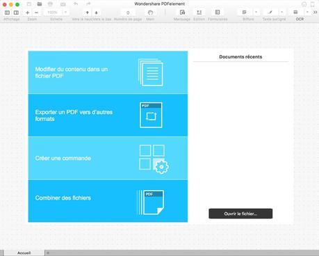 Wondershare PDFelement: remplacer le PDF de Aperçu