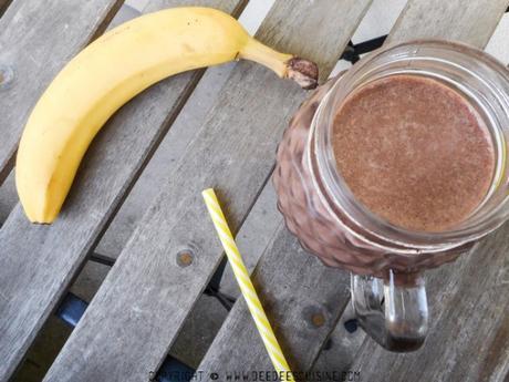 smoothie chocolat banane healthy
