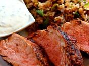 ~Filets porc épicé baharat avec pilaf~