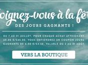 Juillet mois cadeaux