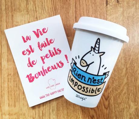 Mug mister wonderful rien n'est impossible licorne avis blog ou trouver