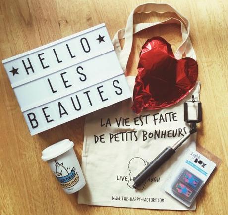 Light Box The Happy Factory avis blog lightbox mug rien n'est impossible