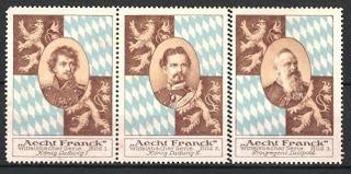 L´image du Roi Louis II de Bavière dans les timbres-réclames L´image du Roi Louis II de Bavière dans les timbres-réclames