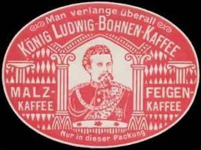 L´image du Roi Louis II de Bavière dans les timbres-réclames