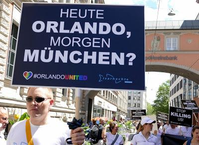 CSD München 2016 Politparade : les revendications politiques par l´image