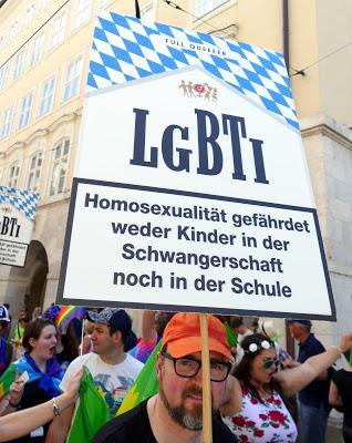 CSD München 2016 Politparade : les revendications politiques par l´image