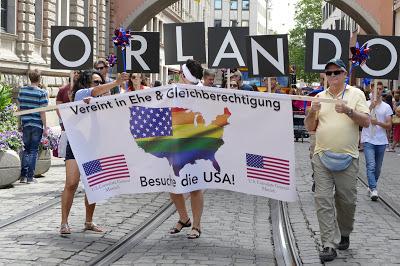 CSD München 2016 Politparade : les revendications politiques par l´image