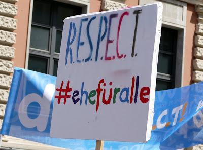 CSD München 2016 Politparade : les revendications politiques par l´image