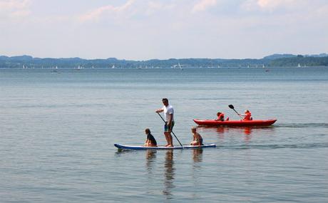 Vive le stand up paddle pour toute la famille