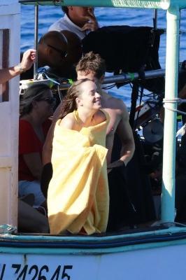 Photos sur le tournage de Fifty Shades Freed en France - Day 2