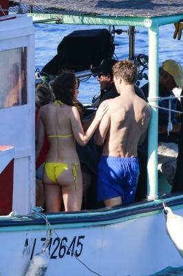 Photos sur le tournage de Fifty Shades Freed en France - Day 2