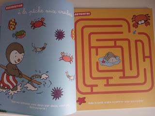 Feuilletage d'albums #17 : des livres d'activités pour cet été (1) (A partir de 2 ans)