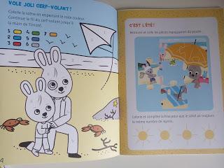 Feuilletage d'albums #17 : des livres d'activités pour cet été (1) (A partir de 2 ans)