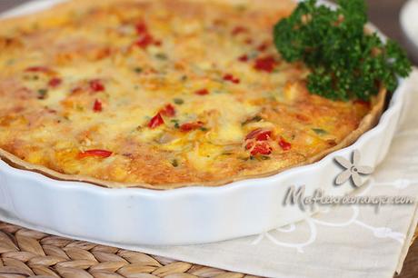 cuisine marocaine quiche au poulet