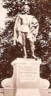 Le monument à Louis II de Bavière à Nuremberg