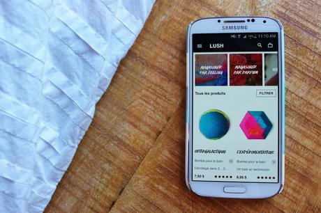 LUSH Cosmétiques lance son application mobile