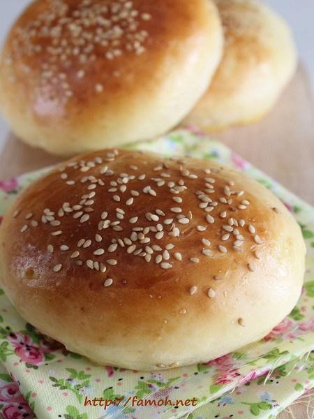 Pain burger maison