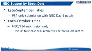 PS4 Neo – Les caractéristiques dévoilées?