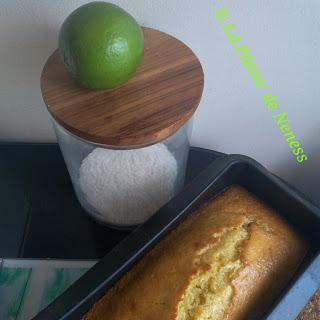 Cake coco-citron vert