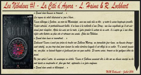 Les Nébuleux #1 – La Cité d’Agora – L. Haime & R. Lockhart ♥♥♥♥♥♥
