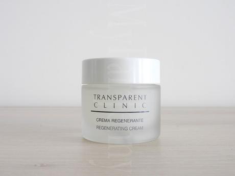 [Revue] Crème Régénératrice par Transparent Clinic