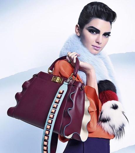 Kendall Jenner transformée dans la nouvelle campagne Fendi...
