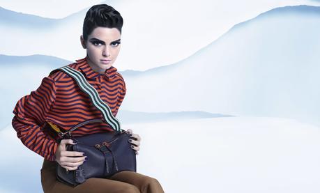 Kendall Jenner transformée dans la nouvelle campagne Fendi...