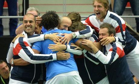 La France dans le Big Four de la Coupe Davis