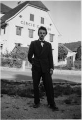 Francis Giauque, le 13 juillet 1952, à Sonvilier.