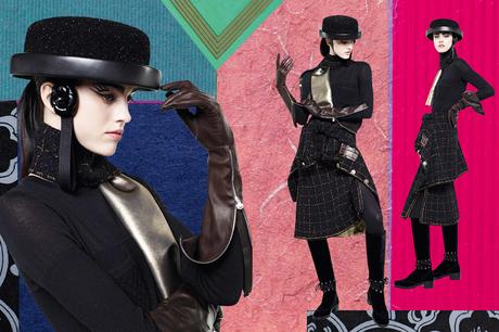Patchs et pop art pour la nouvelle campagne Chanel par Karl Lagerfeld...