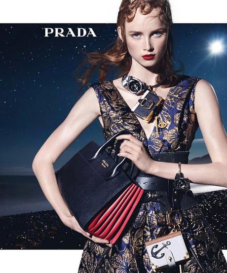 Campagne de publicité Femme Prada par Steven Meisel   automne hiver 2016 2017