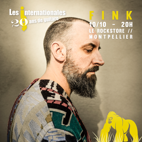 Fink sur la scène du Rockstore pour les Internationales de la Guitare