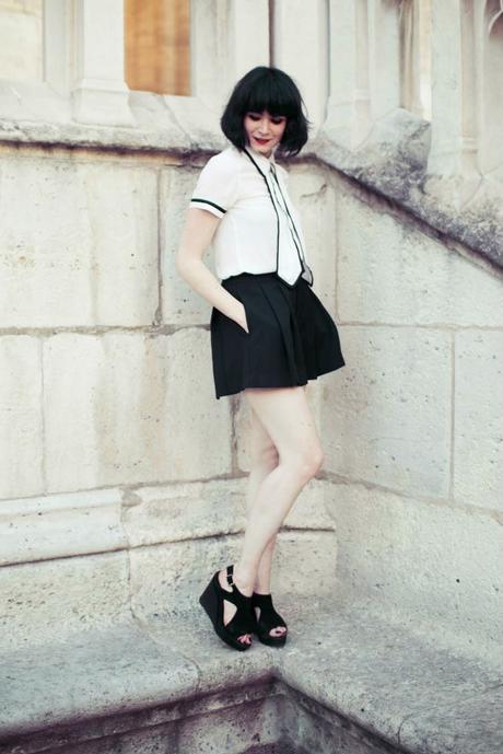 cute schoolgirl outfit