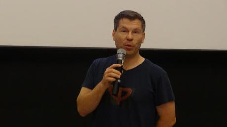 Projection chasseur de Chimères David Sarrio pour Festival BD6Né