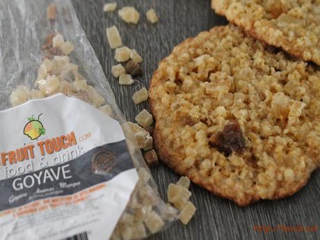 Cookies aux flocons d'avoine et pépites exotiques