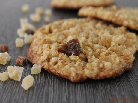 Cookies aux flocons d'avoine et pépites exotiques