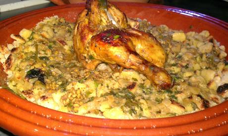 cuisine marocaine rfissa poulet