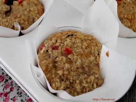 Muffin rustique vanille