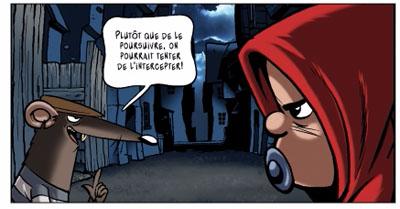 Guiby prêt à partir à la poursuite du monstre Gruffus avec son ami Ramirez