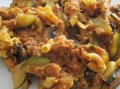Coquillettes thon/courgettes/champignons