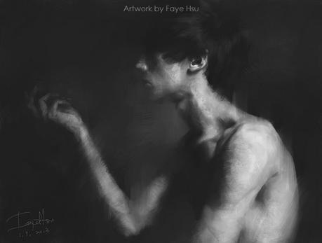 Faye Hsu – Male figure digitale painting