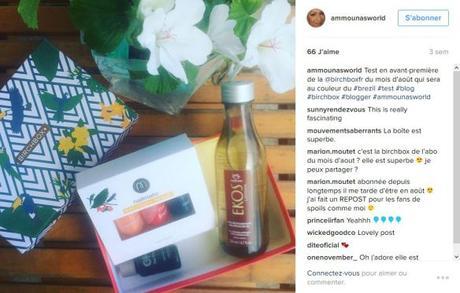 Spoiler Birchbox août 2016 : un contenu 100% Brésil!?
